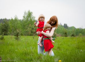на прогулке