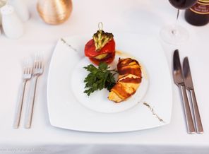 куриная грудка в беконе