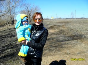 На природе