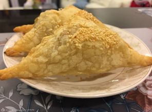 самса с картофелем и грибами