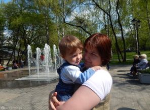 Мама и Даня